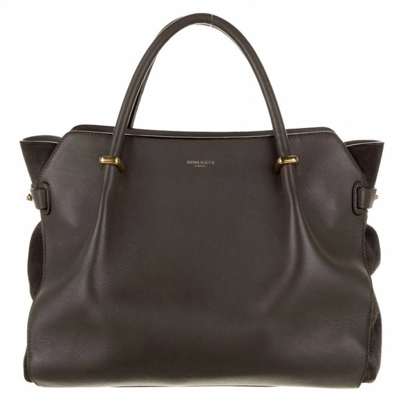 Nina Ricci Top Handle Bag - Gently used with minor wear to velvet. - Picture 3 of 14